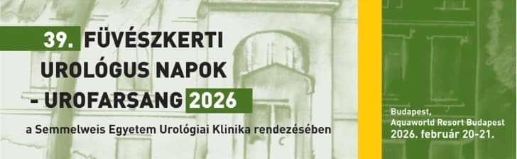 39. Füvészkerti Urológus Napok- Urofarsang 2026